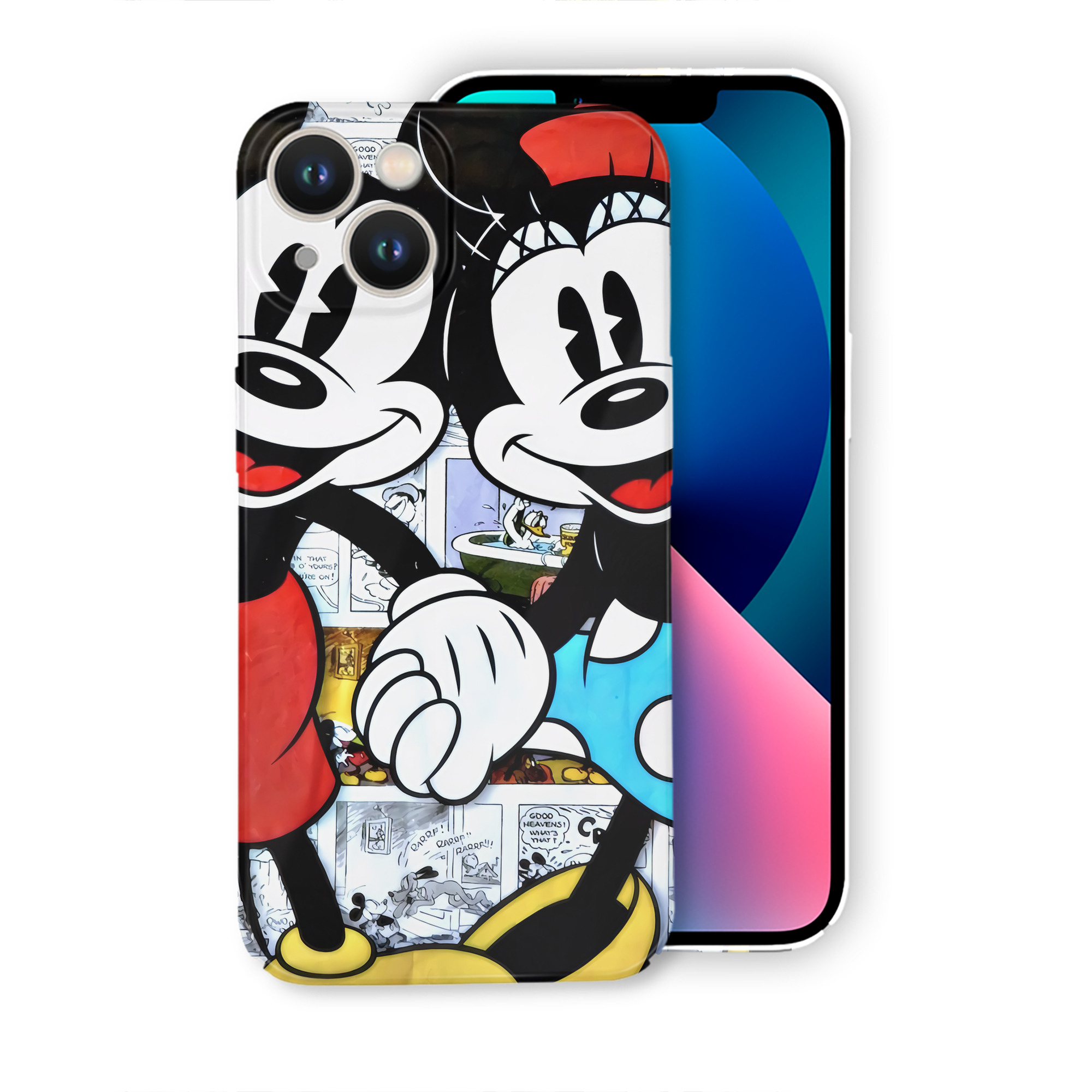 （画像用） ミッキーマウス Mickey Mouse 【iPhone 14シリーズ対応】ハードケース